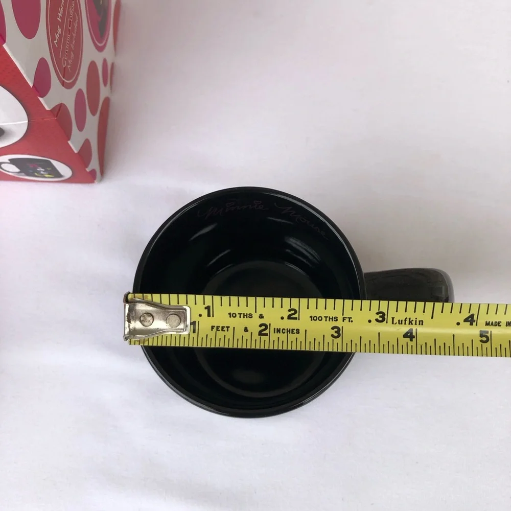 Disney Classic Minnie Mouse Set Electric Coffee‎ Mug Warmer & Ceramic Coffee Mug